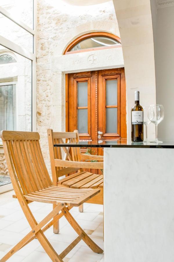 Minimalist Stone Country House Archanes Luaran gambar