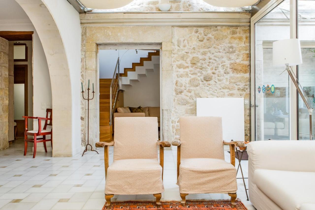 Minimalist Stone Country House Archanes Luaran gambar